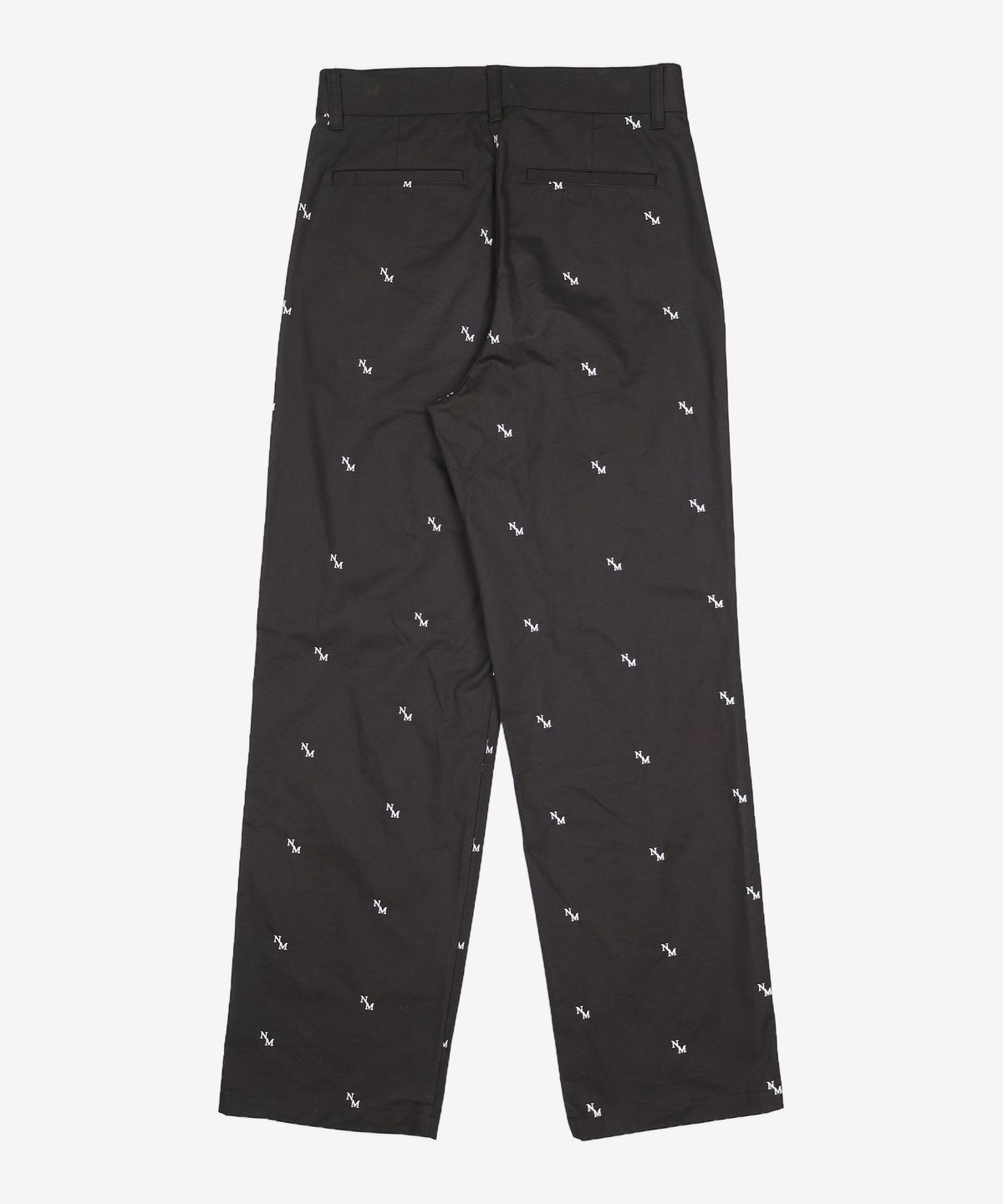 노매뉴얼(NOMANUAL) NM PATTERN PANTS - BLACK 95