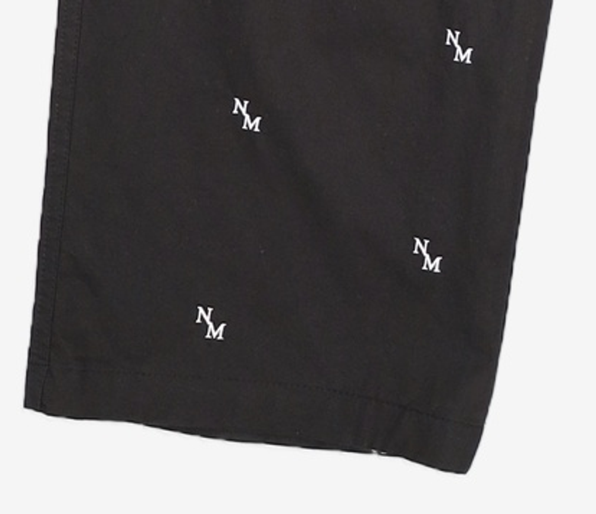 노매뉴얼(NOMANUAL) NM PATTERN PANTS - BLACK 95