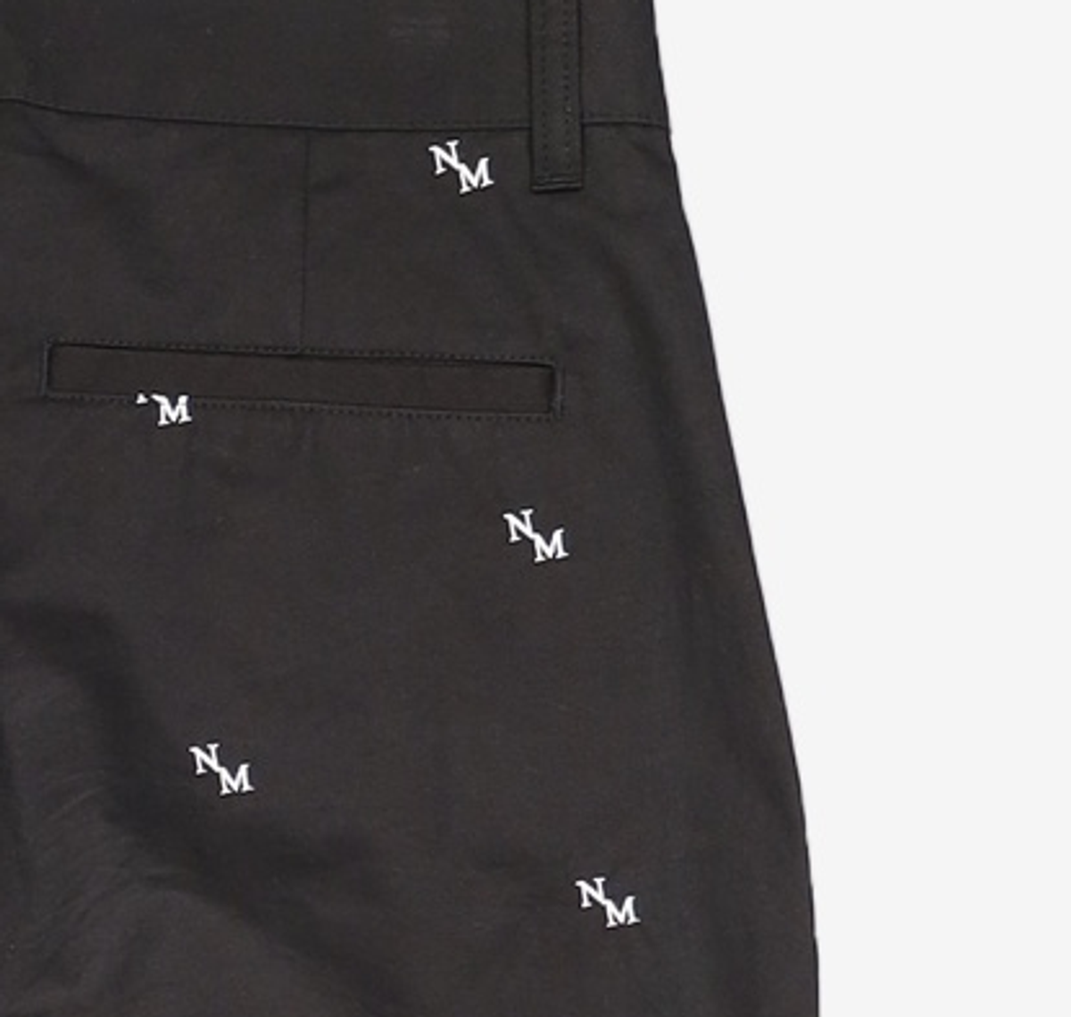 노매뉴얼(NOMANUAL) NM PATTERN PANTS - BLACK 95