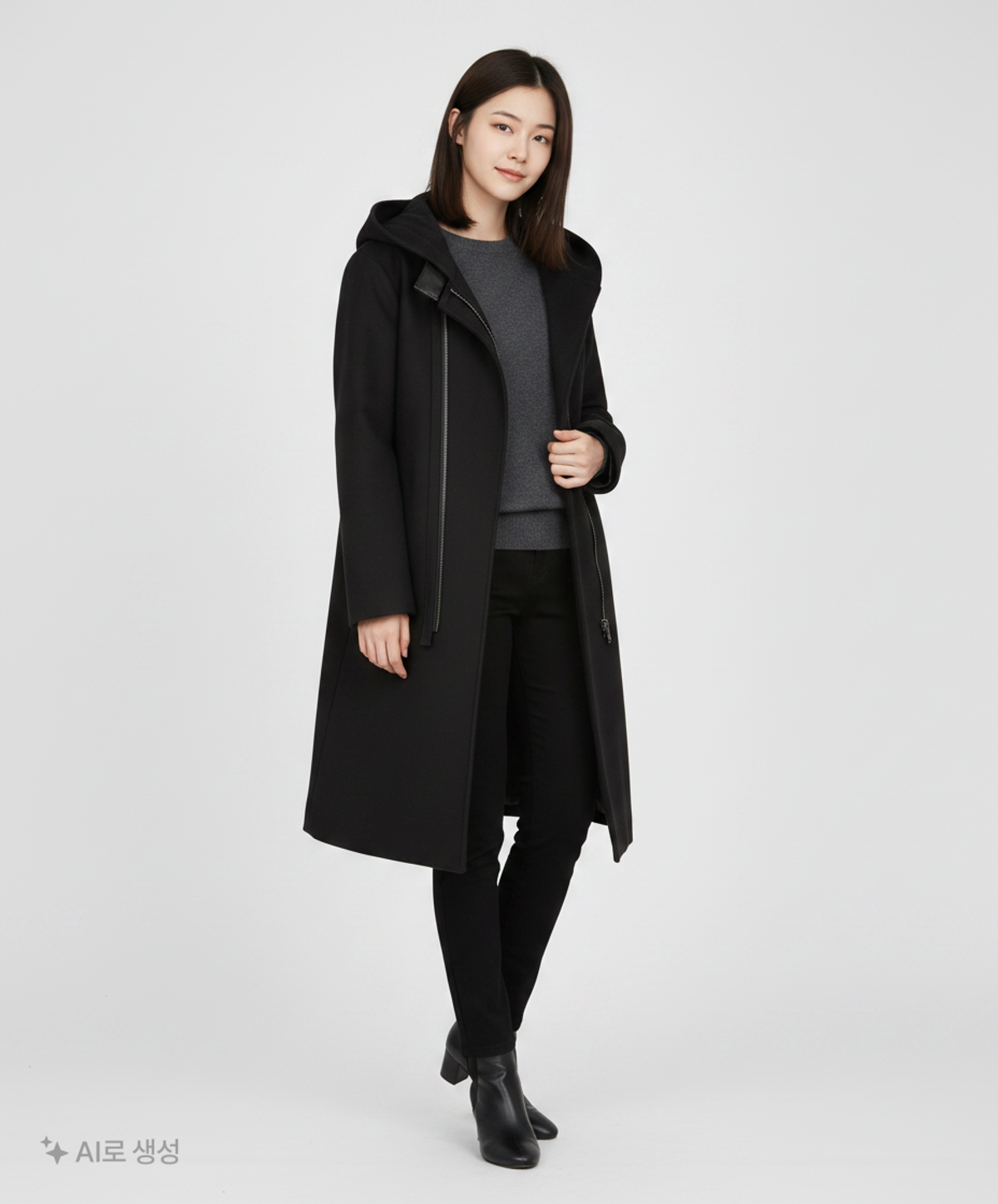 질스튜어트(JILLSTUART) 겨울 싱글 코트 S