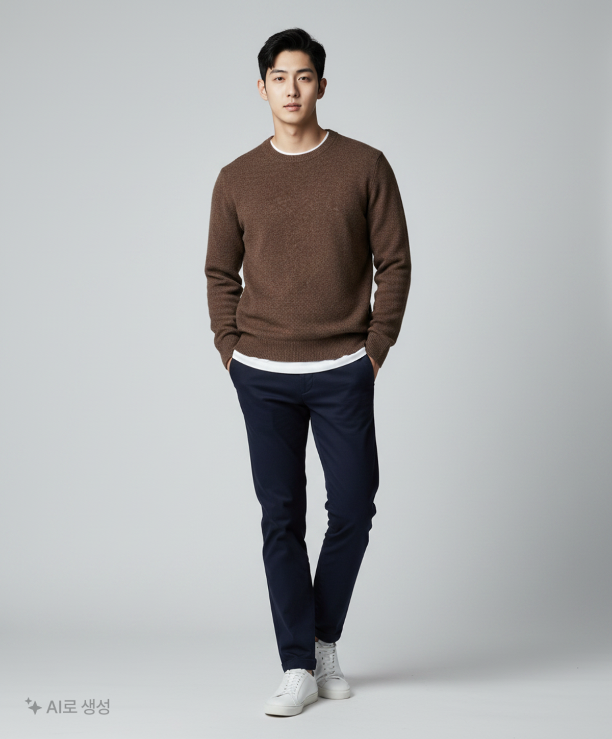 수아레(SUARE) 데일리 라운드 니트 - 12 COLOR L