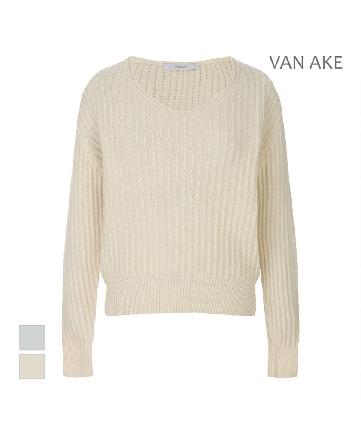 반에이크(VANAKE) 세로ST포인트 니트_VB42KTQ324Z