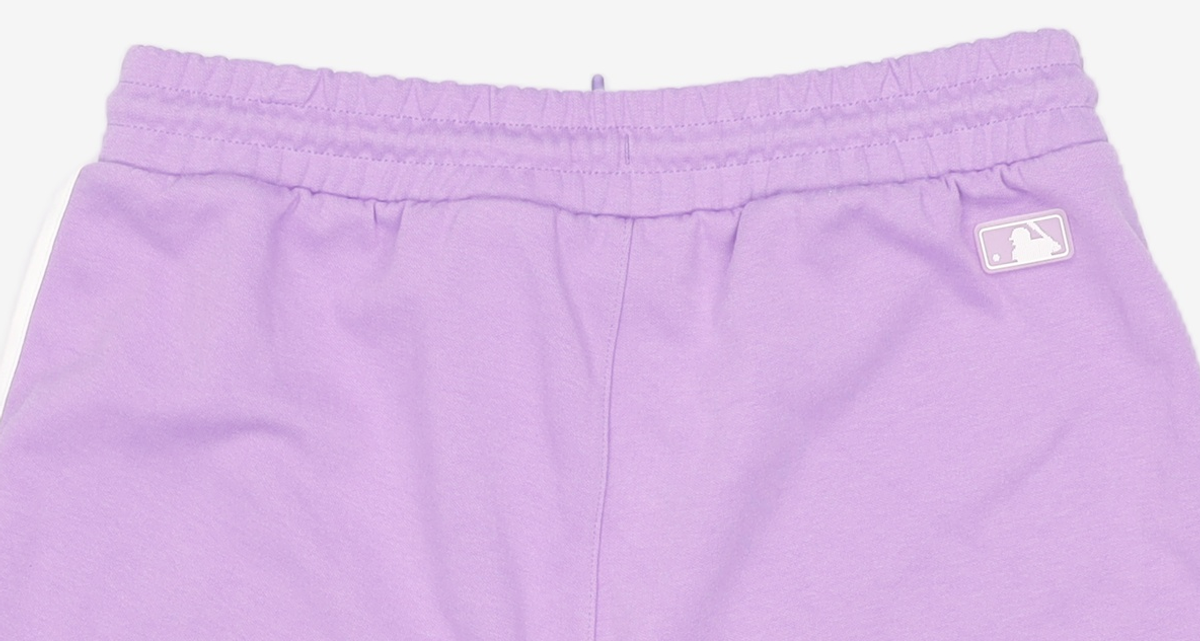엠엘비(MLB) 애슬레져 여성전용 돌핀 숏팬츠(셋업) NY (Neon Purple) S