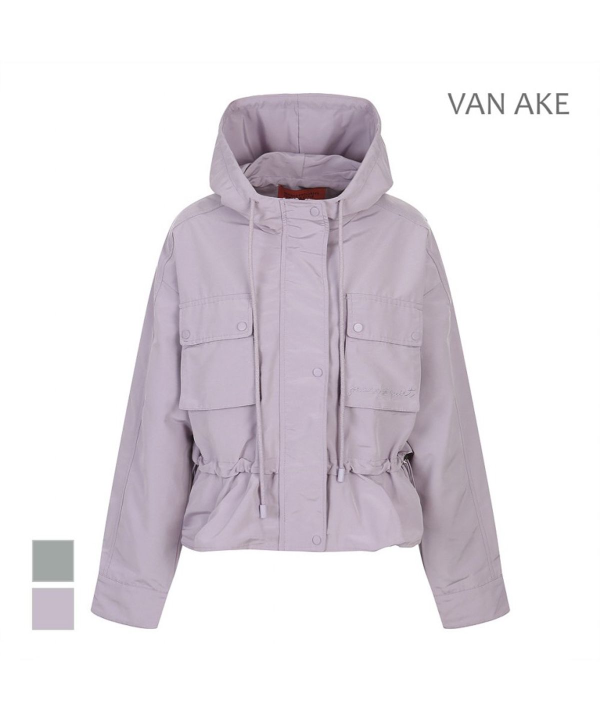 반에이크(VANAKE) 허리스트링 야상점퍼_VB43JPMD02Z