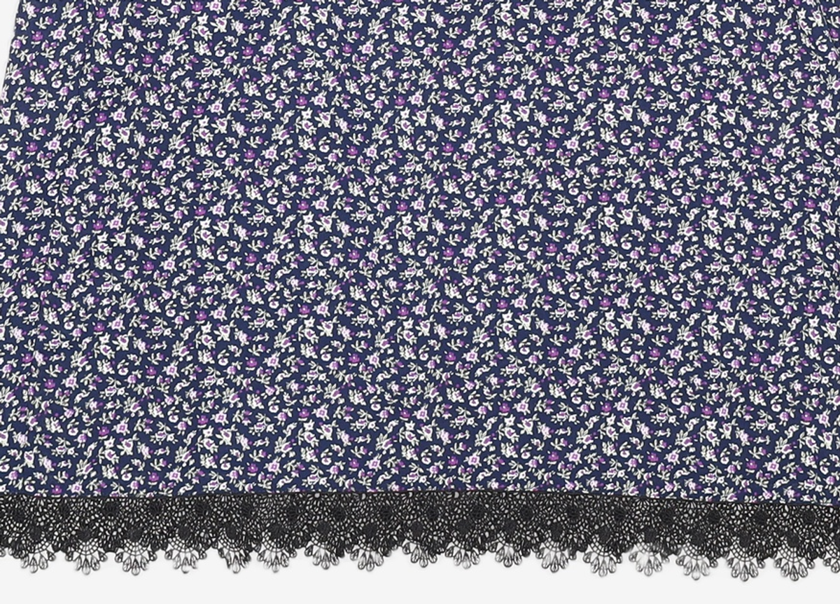 오디너리 홀리데이(ORDINARY HOLIDAY) 플라워미니원피스 FLOWER PATTERN SLIP DRESS FREE