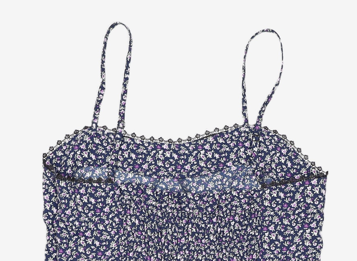 오디너리 홀리데이(ORDINARY HOLIDAY) 플라워미니원피스 FLOWER PATTERN SLIP DRESS FREE