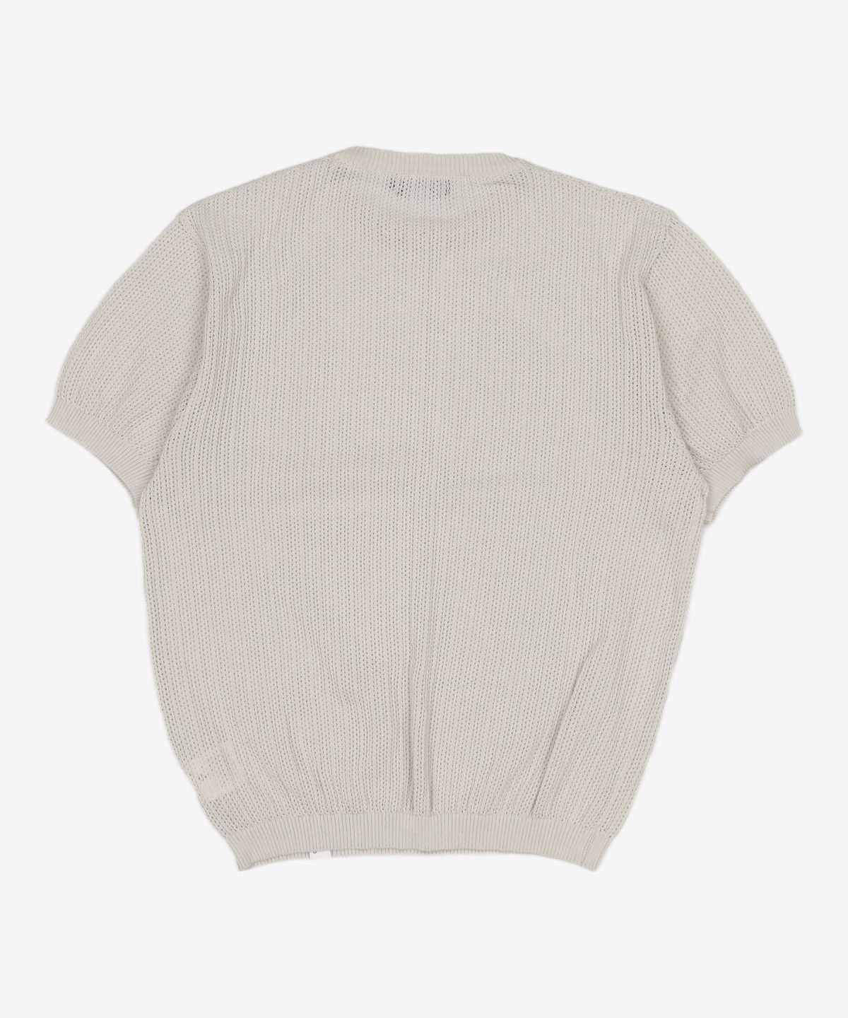예일(YALE) MESH CREWNECK KNIT GREEN BEIGE S