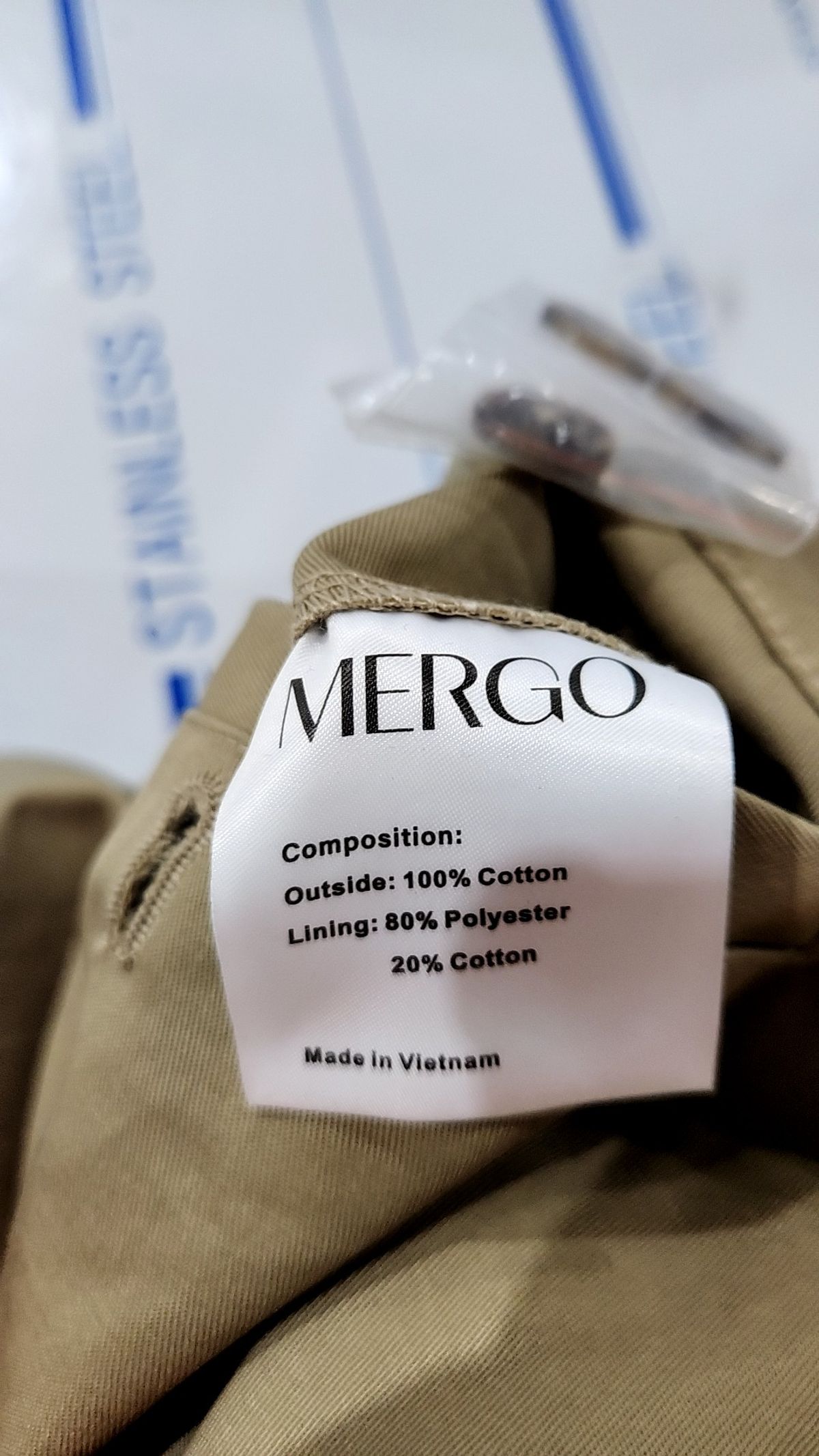 메르고(MERGO) 코튼 팬츠 M