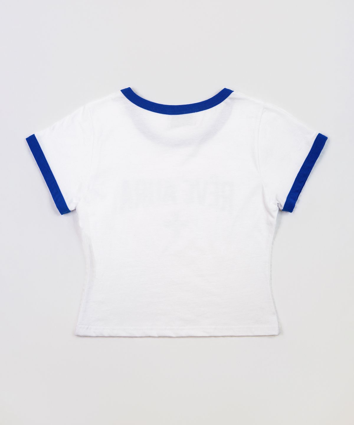 레뷰라(REVURA) REVE AURA CROP RINGER T-SHIRTS - S (W) / FRENCH BLUE