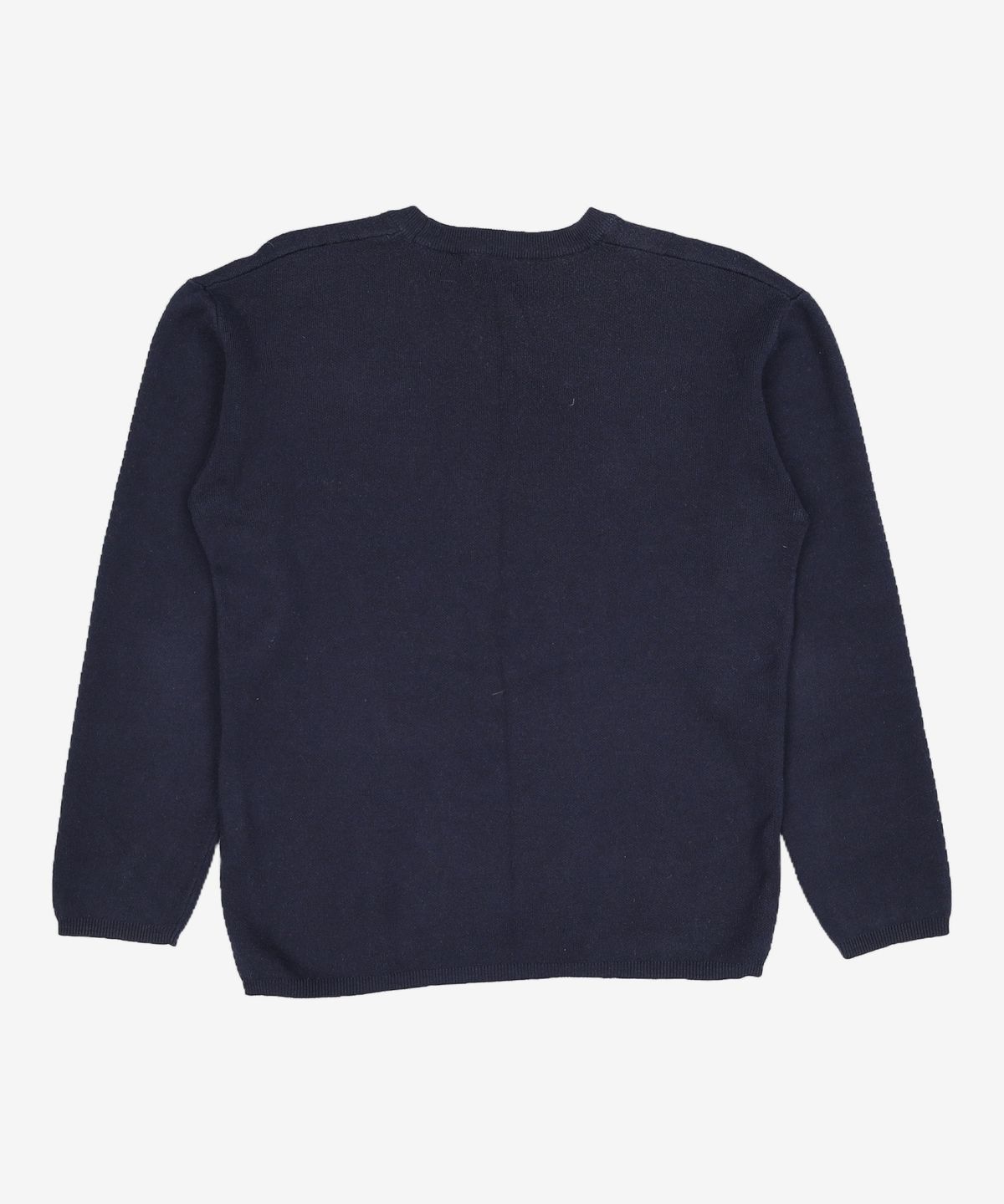 넌블랭크(NONBLANK) 라운드 니트_NAVY XL
