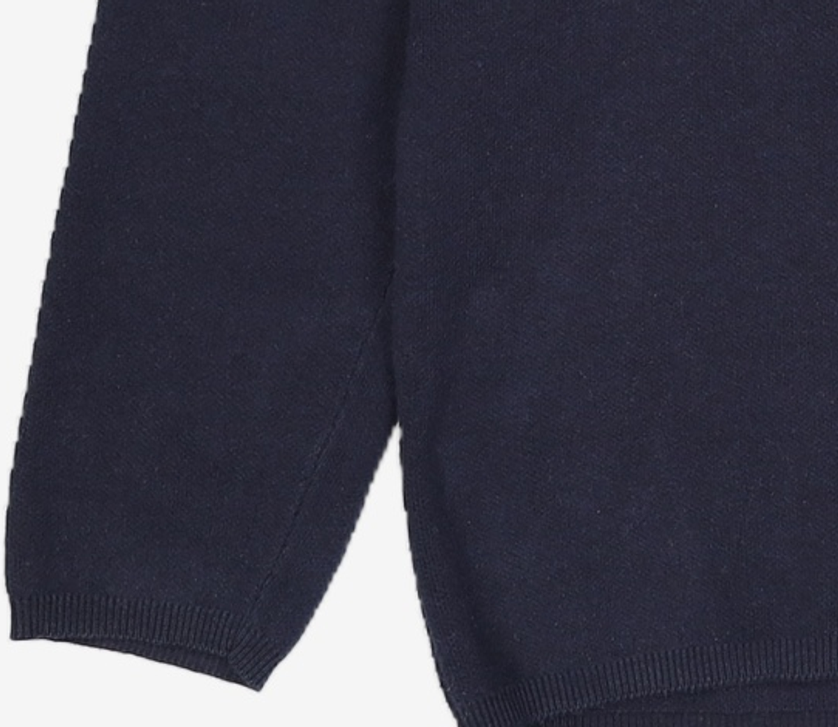넌블랭크(NONBLANK) 라운드 니트_NAVY XL