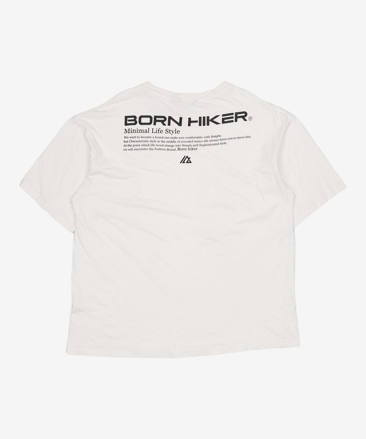 본하이커(BORNHIKER) 반소매 티셔츠 XL