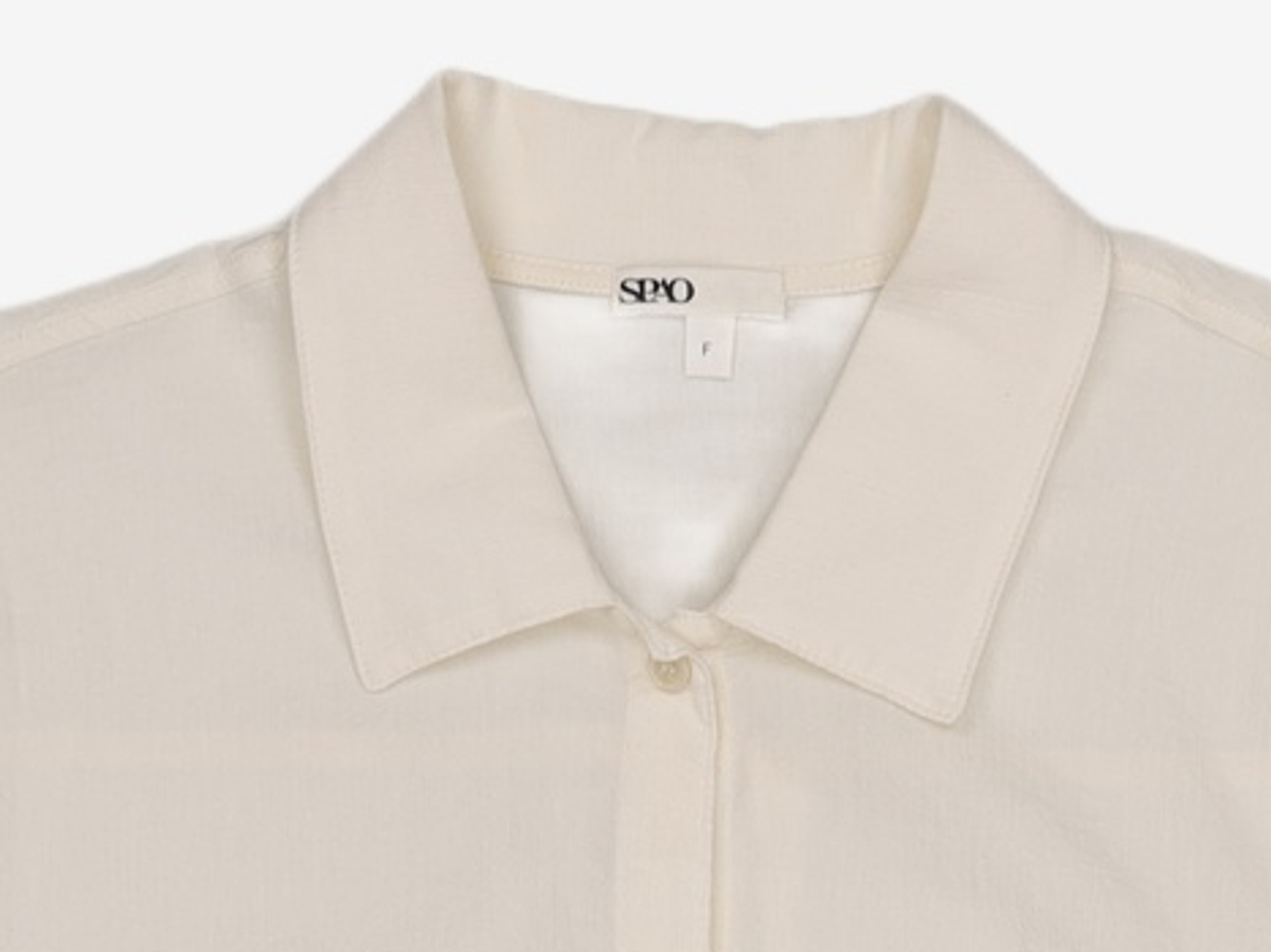 스파오(SPAO) [포우먼] 밑단 스트링 아우터형 셔츠_SPYWB49W60 FREE