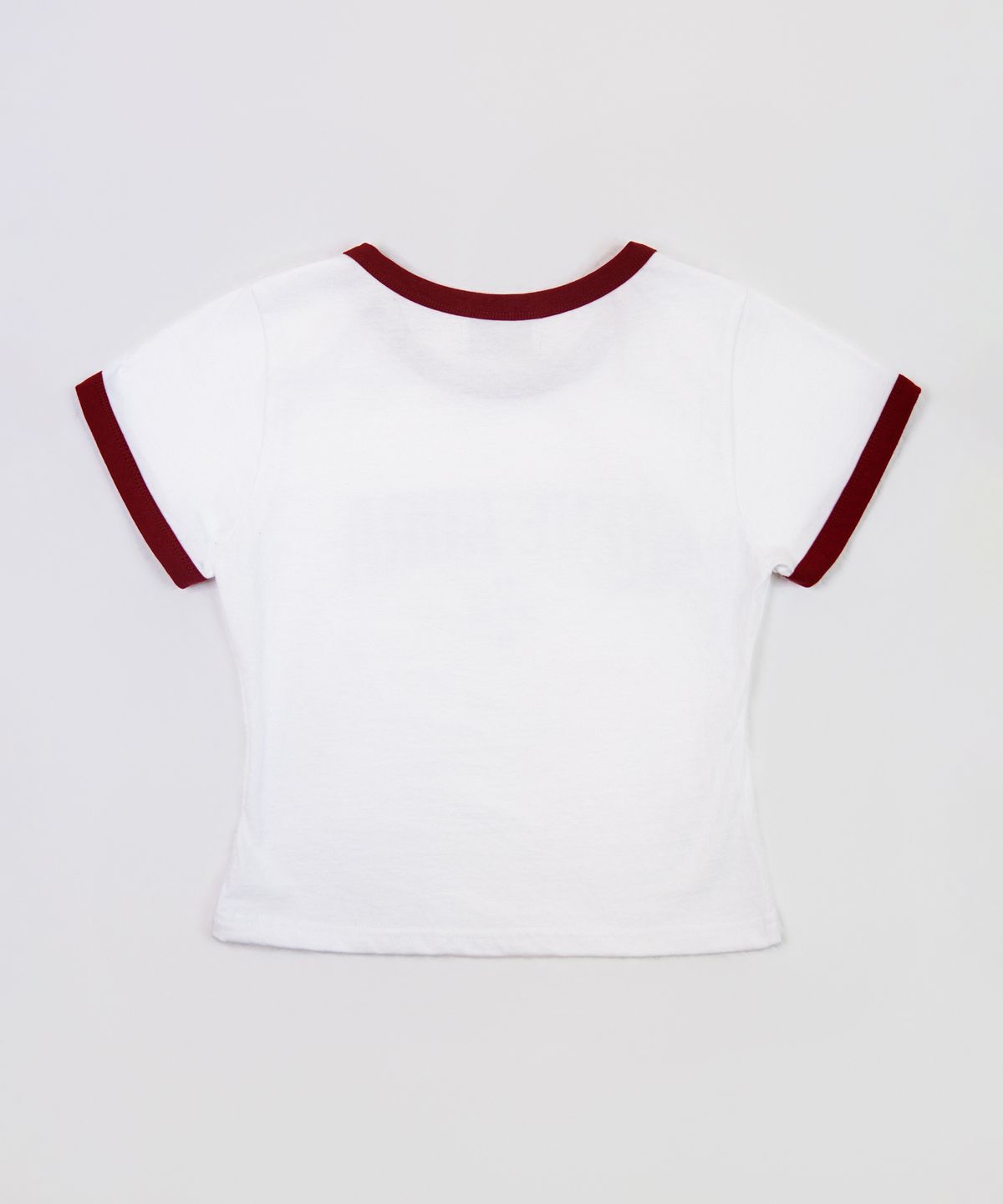 레뷰라(REVURA) REVE AURA CROP RINGER T-SHIRTS - S (W) / BRICK RED
