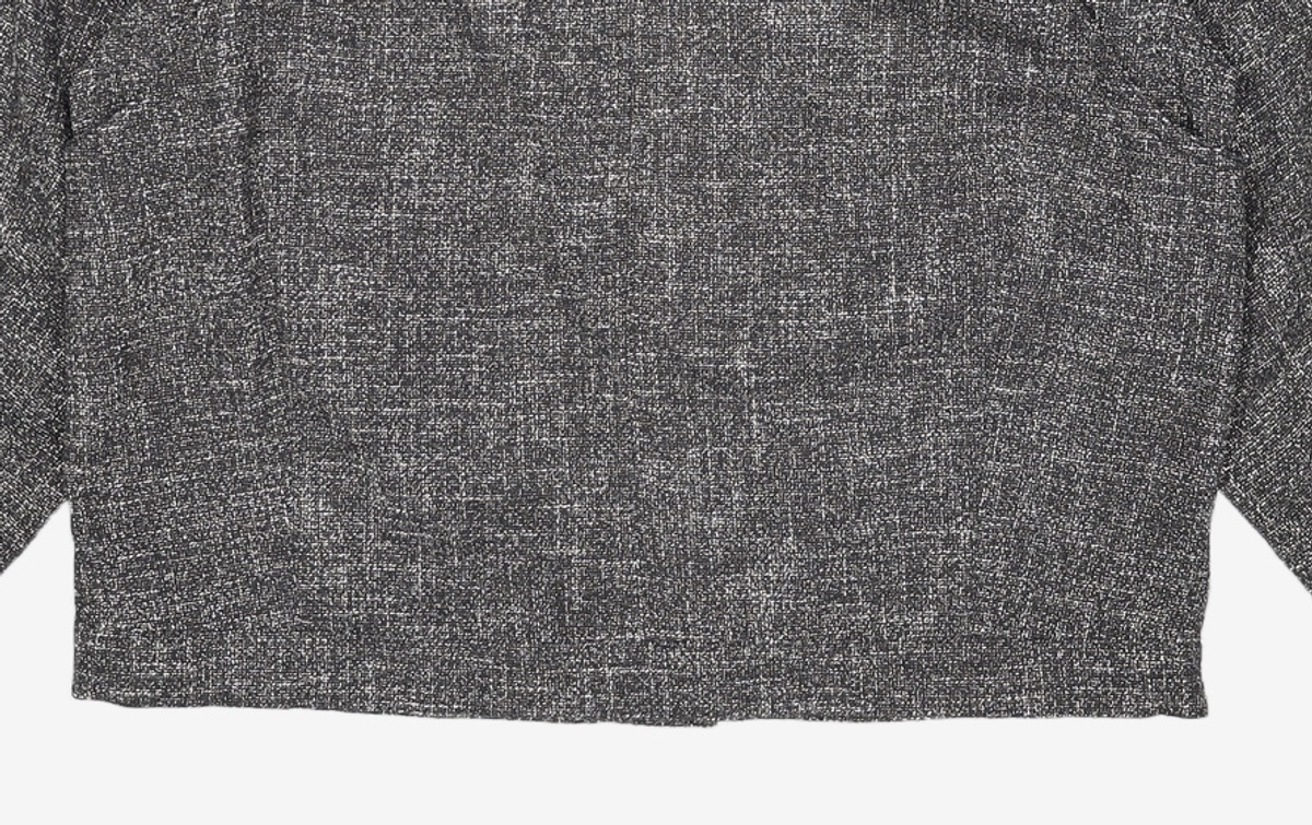 커스텀멜로우(CUSTOMELLOW) Black Marzotto Tweed Jacket_CWJAS25101BKX 100
