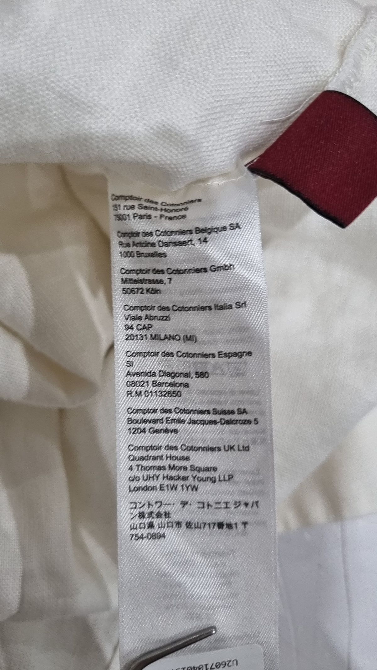 꼼뜨와데 꼬또니에(Comptoir Des Cotonniers) 블라우스 US L/XL