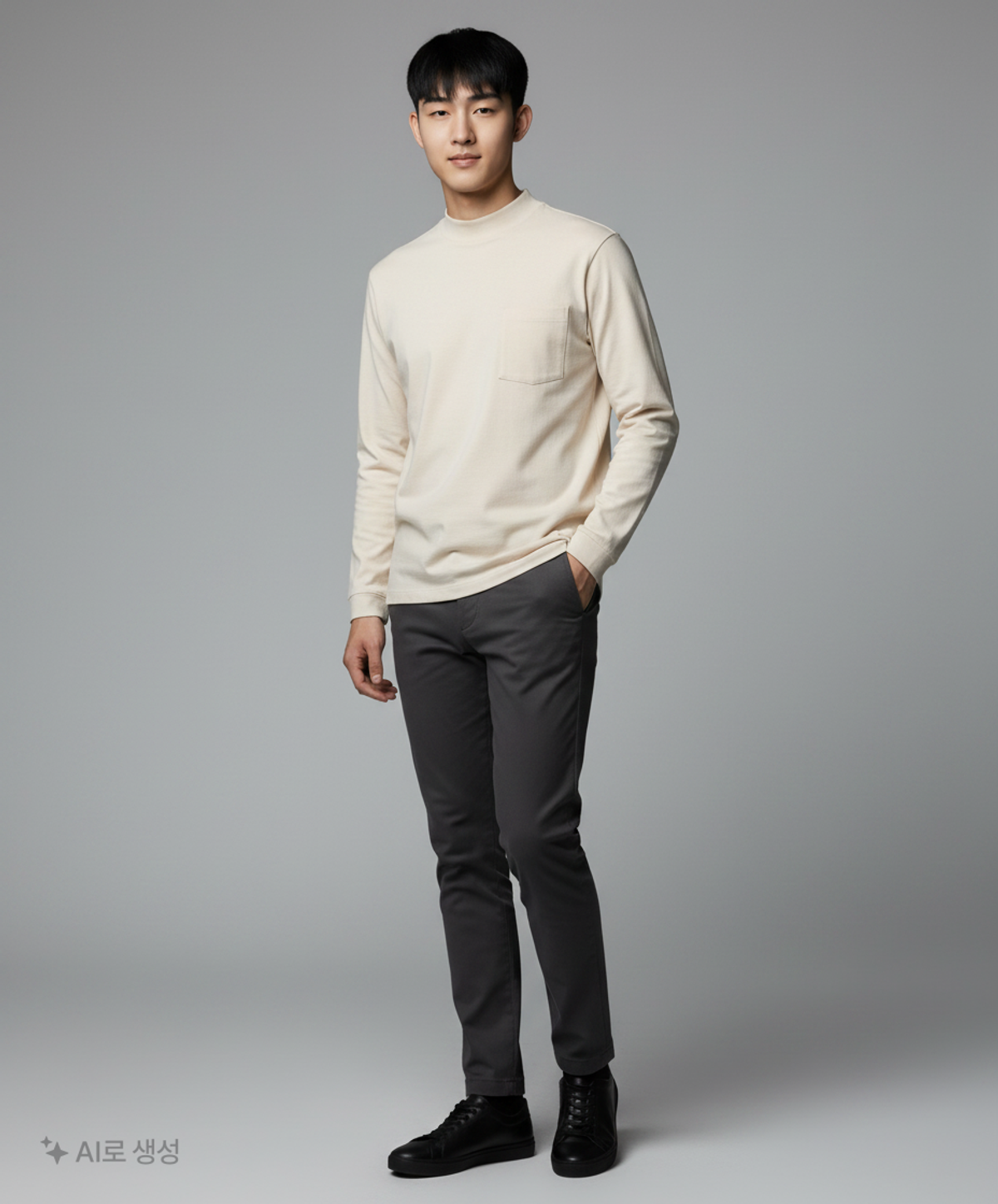 무인양품(MUJI) 긴소매 티셔츠 S