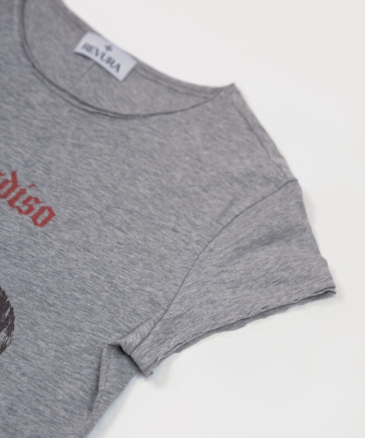 레뷰라(REVURA) PARADISO SLUB T-SHIRTS - UNISEX / ASH