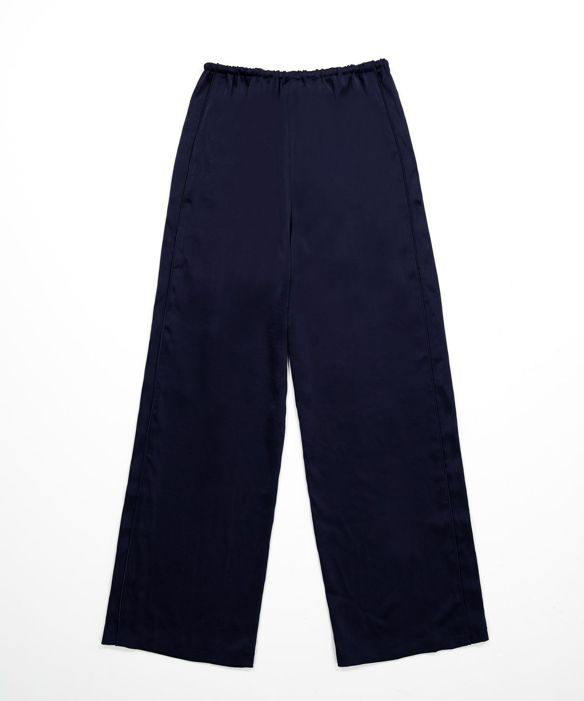 얼디르(EOLTR) Satin Piping Banding Pants, Dark Navy
