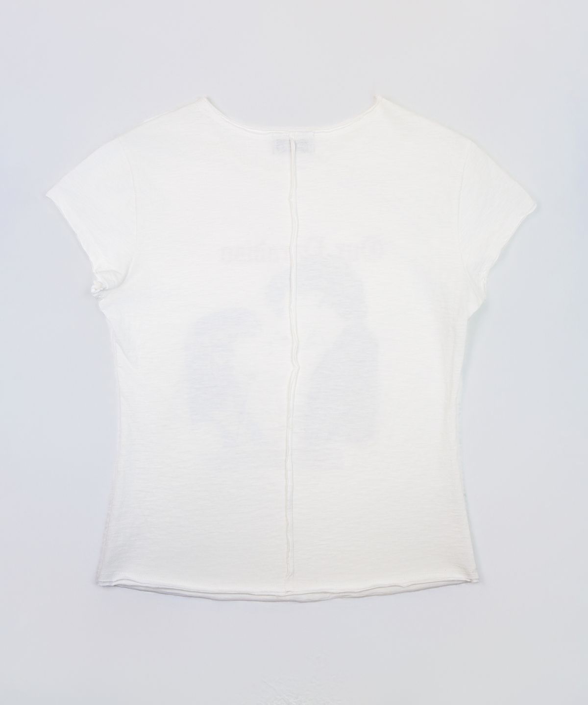 레뷰라(REVURA) PARADISO SLUB T-SHIRTS - UNISEX / OFF WHITE