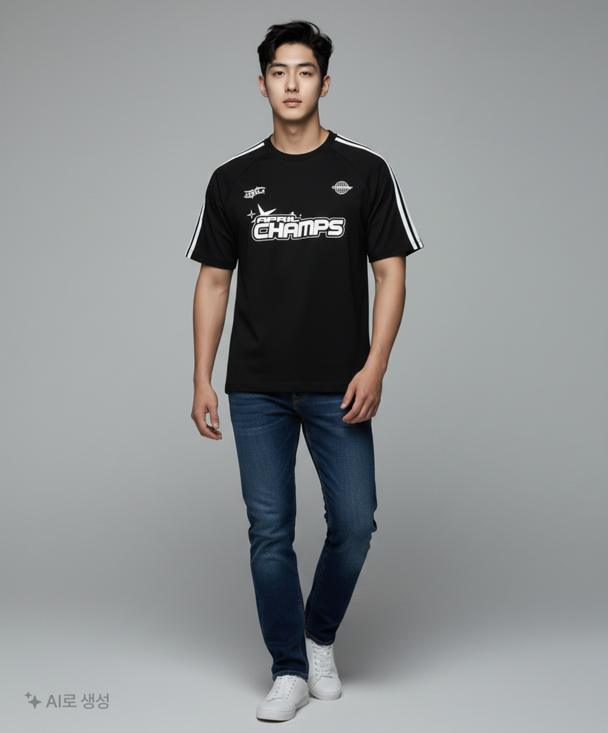 본챔스(BORN CHAMPS) 반소매 티셔츠 1