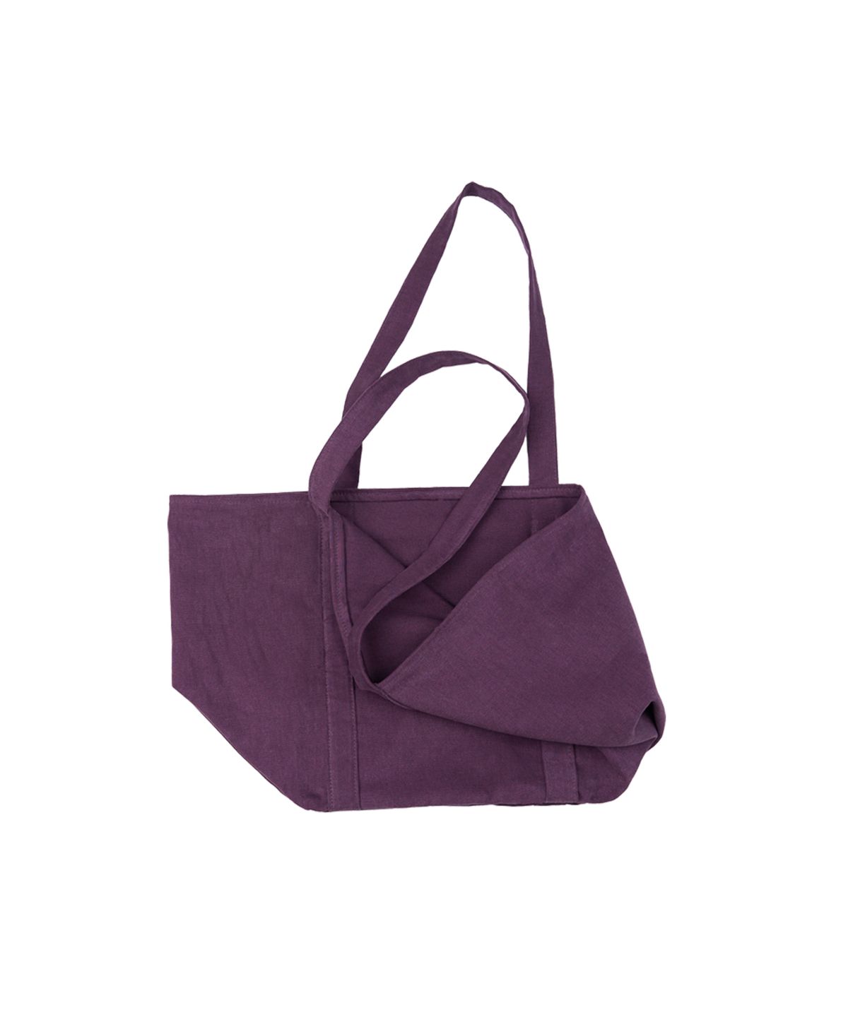 초록스튜디오(CHOROK STUDIO) Big Canvas Bag (Purple)