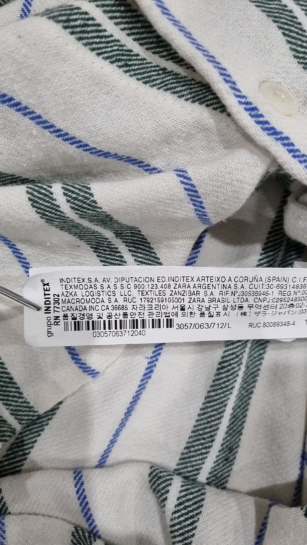 자라(ZARA) 캐주얼 셔츠 L
