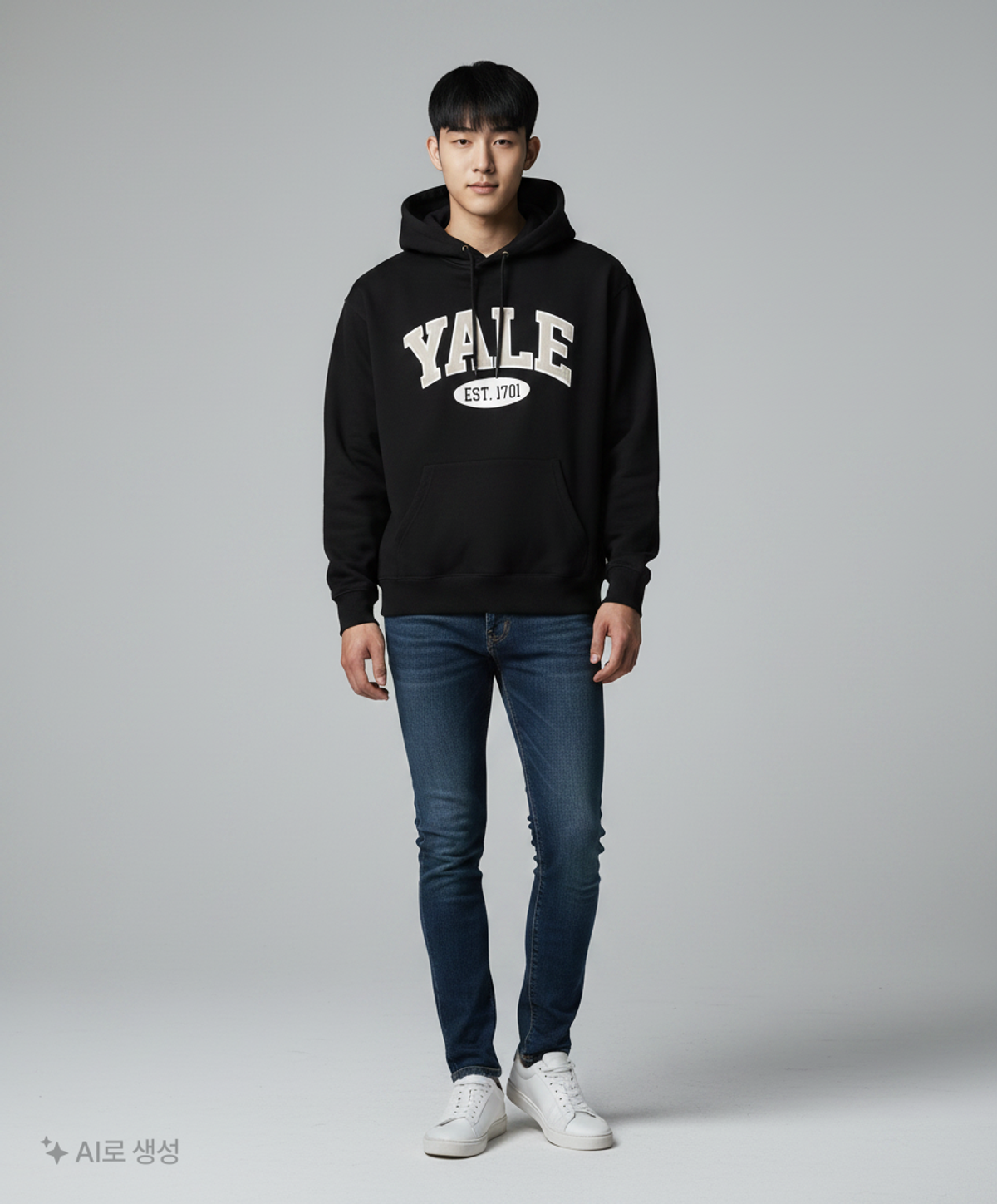 예일(YALE) 후드 티셔츠 3
