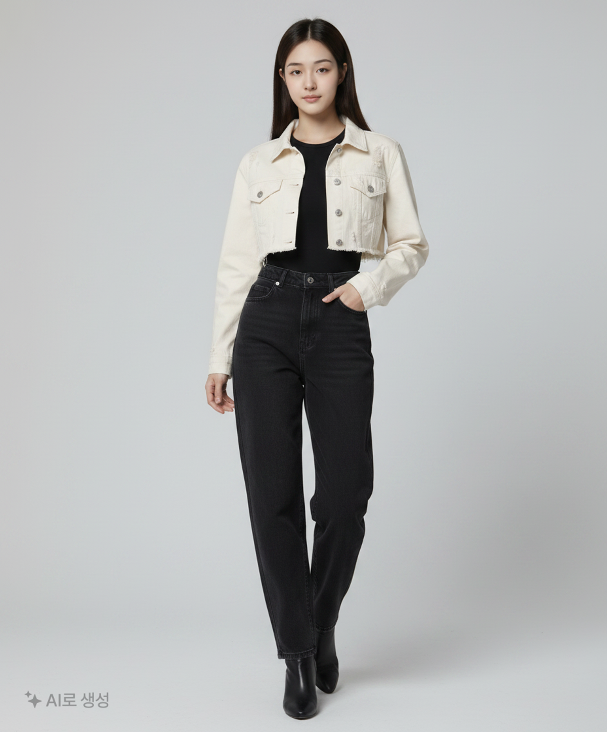 디바이디드에이치앤엠(DIVIDED H&M) 데님/트러커 재킷 XS