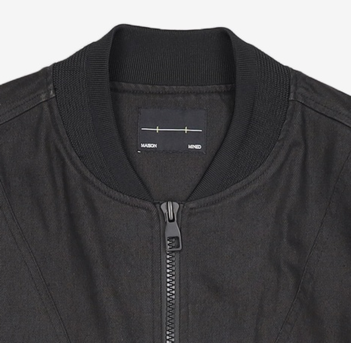 메종미네드(MAISON MINED) BLACK OVER MA-1 S
