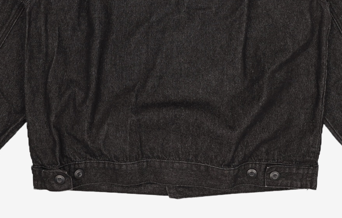 꼬모니노즈(COMONINOZ) DENIM TRUCKER JACKET [3 COLOR] L