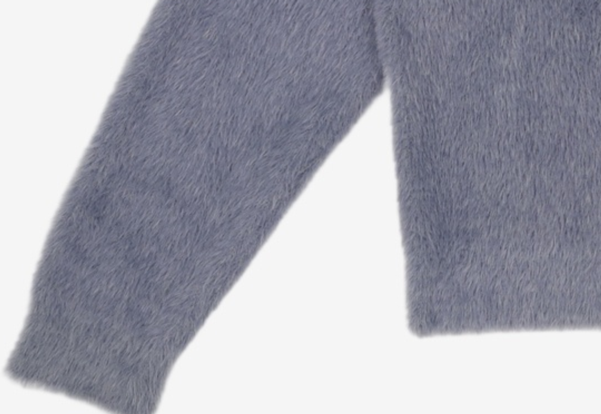 노매뉴얼(NOMANUAL) (시그니처종료)CROPPED HAIRY KNIT - 5 COLOR 100