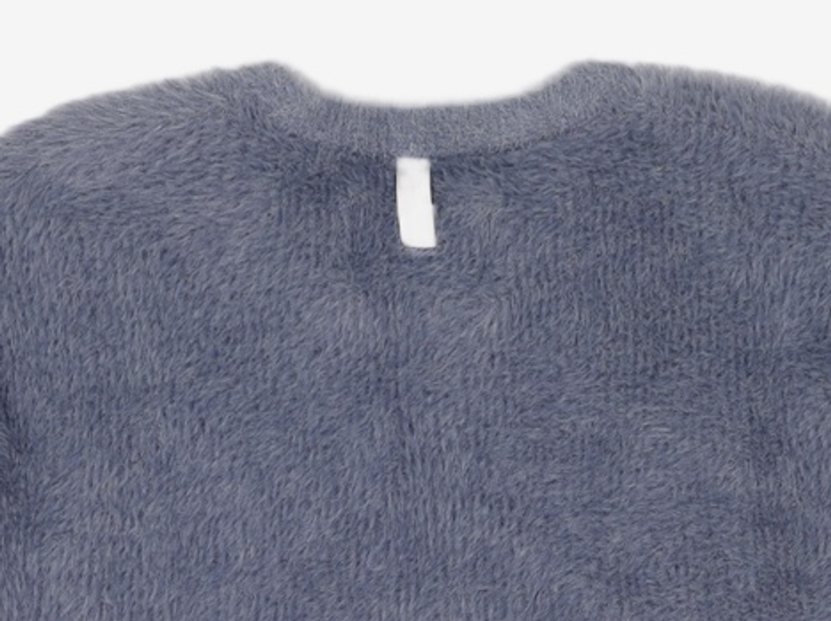 노매뉴얼(NOMANUAL) (시그니처종료)CROPPED HAIRY KNIT - 5 COLOR 100