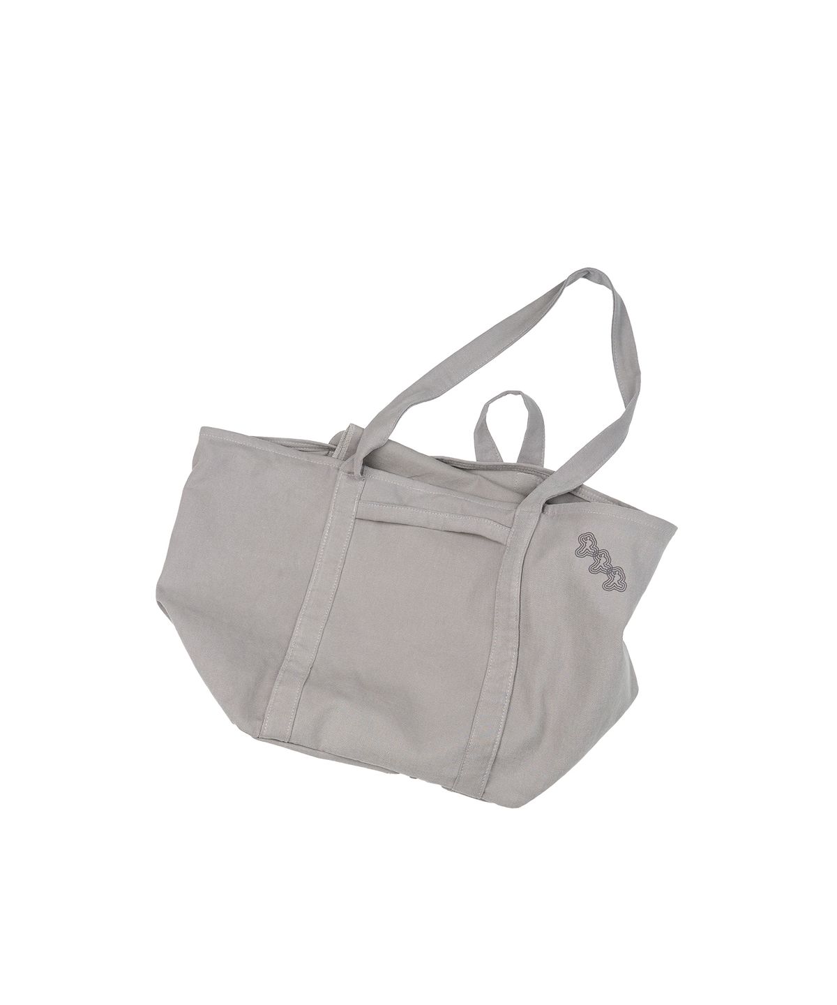 초록스튜디오(CHOROK STUDIO) Big Canvas Bag (Grey)