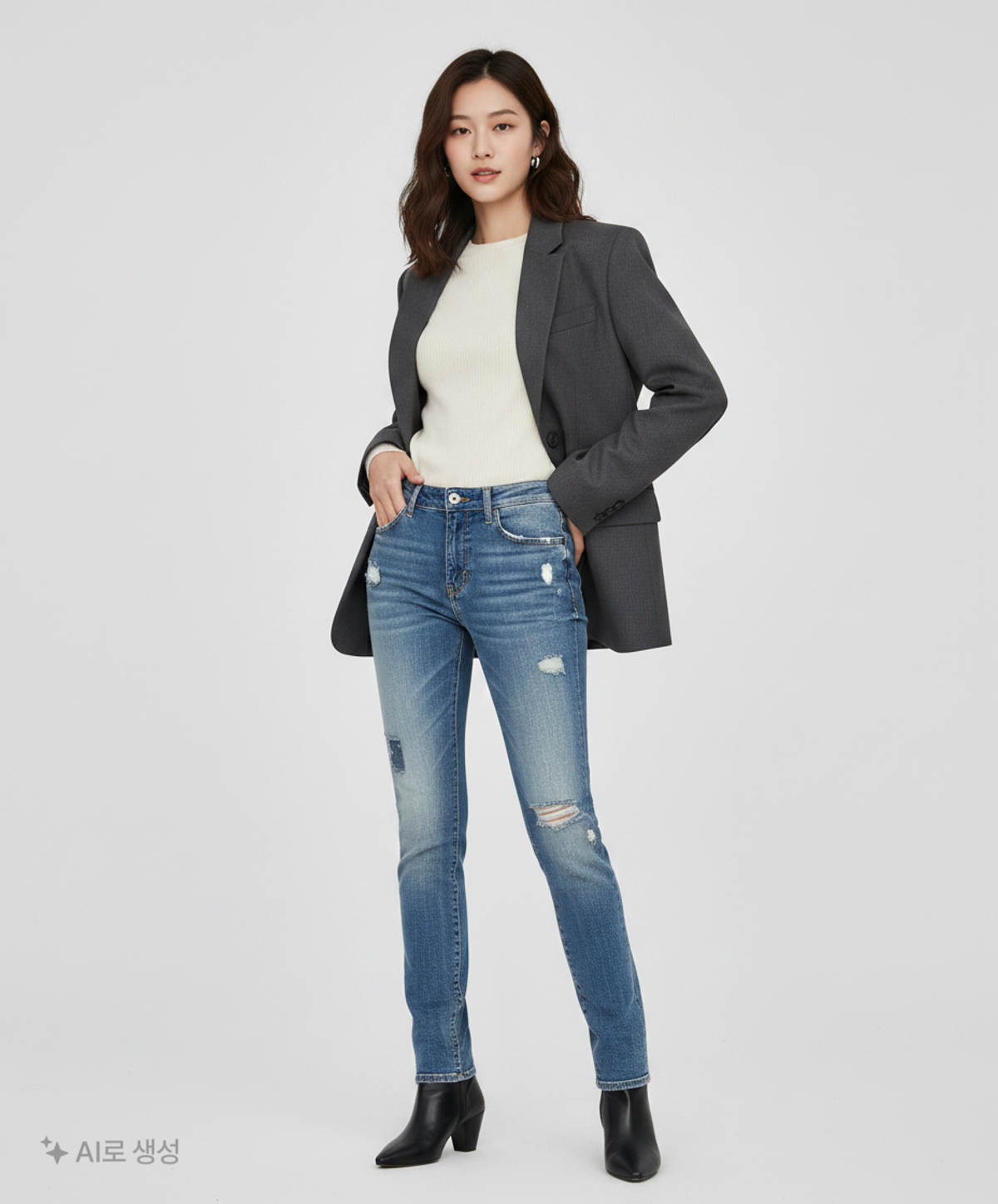 디스퀘어드2(DSQUARED2) 청/데님 팬츠 42