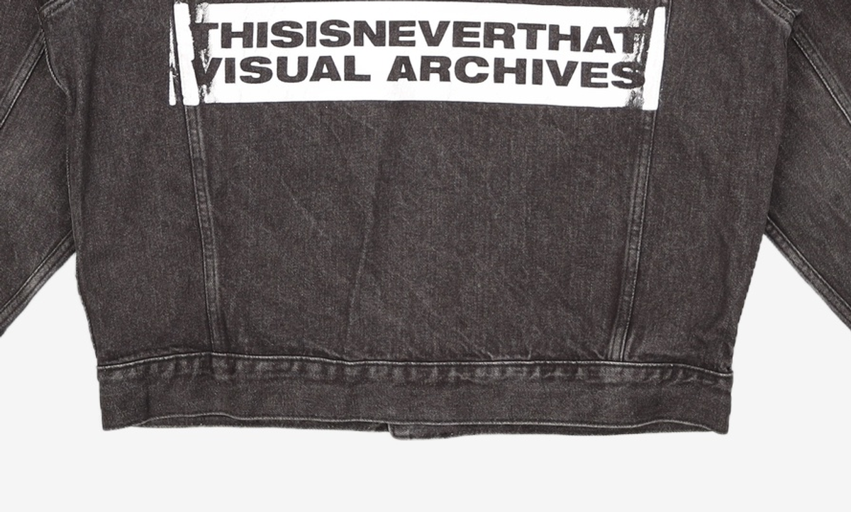 디스이즈네버댓(THISISNEVERTHAT) 데님/트러커 재킷 L