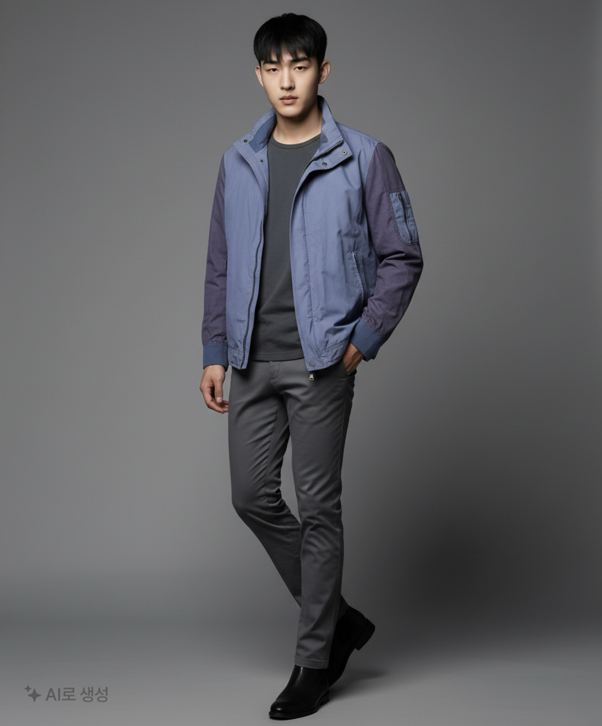 캘빈클라인 진(CALVIN KLEIN JEANS) 항공 점퍼/블루종/MA-1 100