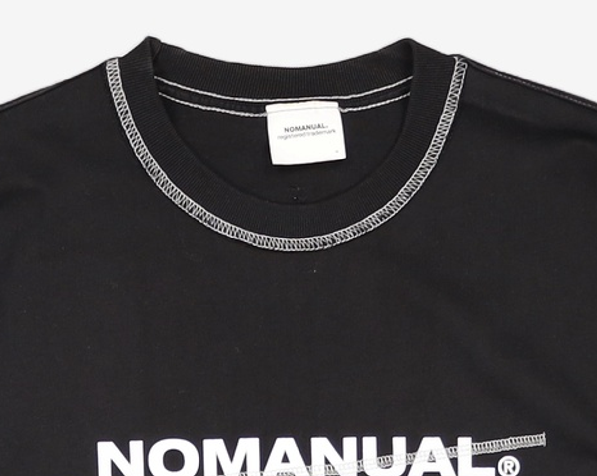 노매뉴얼(NOMANUAL) 긴소매 티셔츠 M