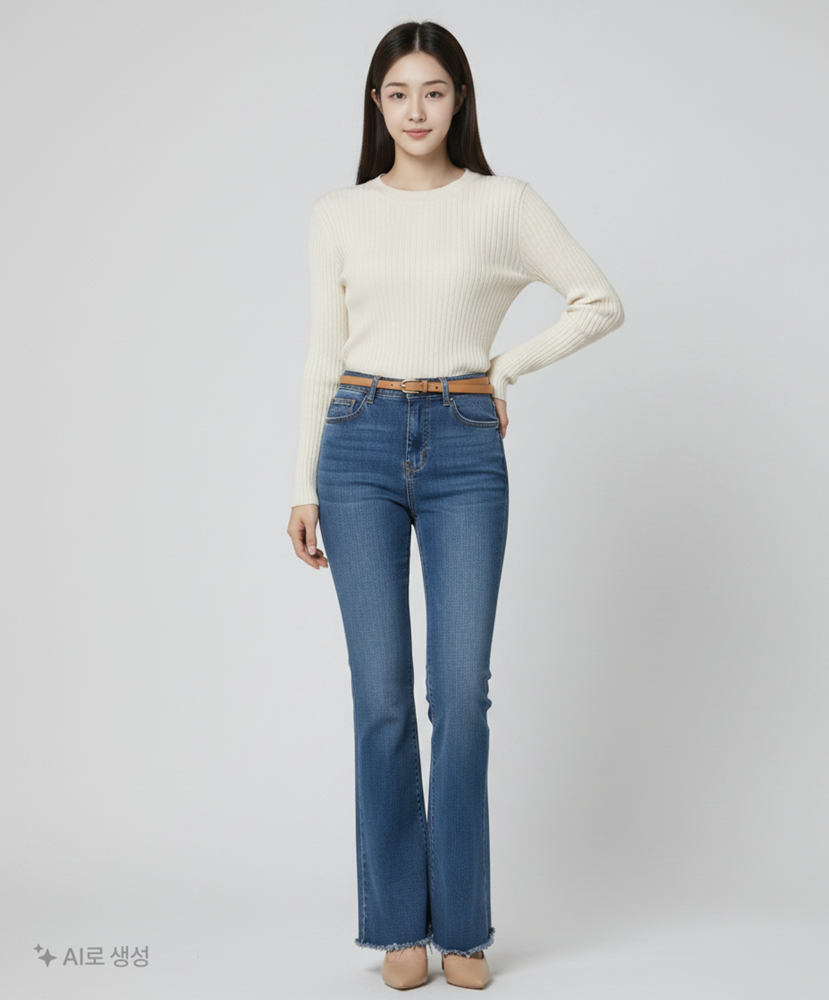 로엠(ROEM) 청/데님 팬츠 70-98