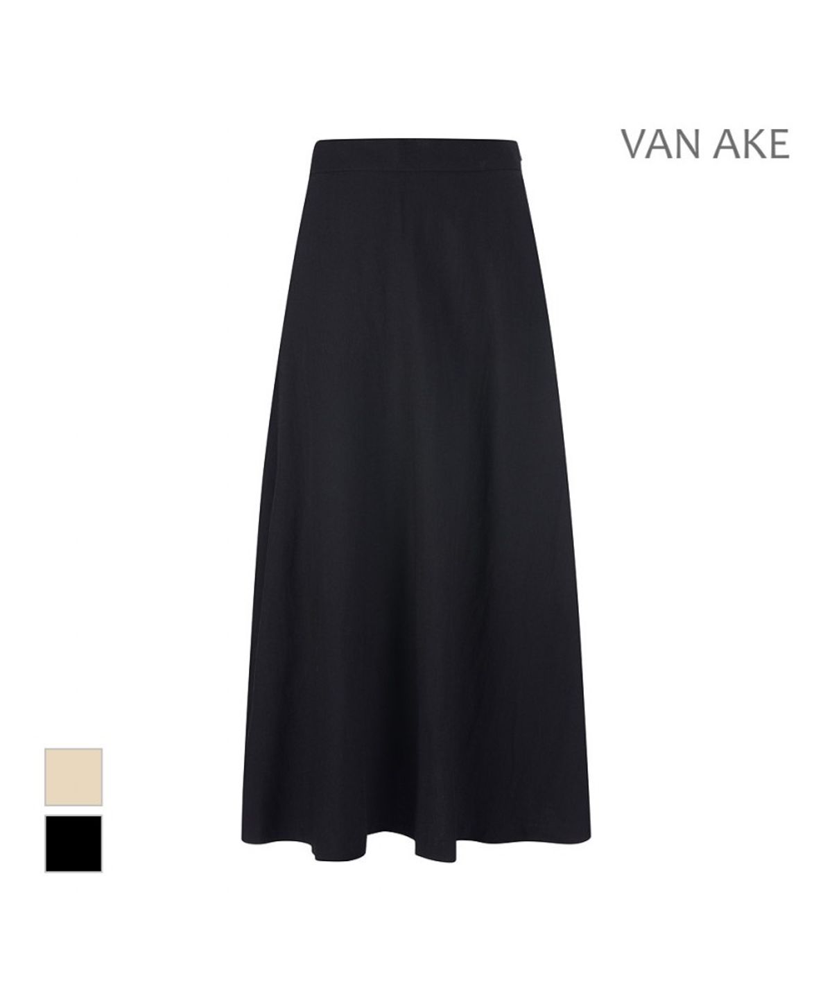 반에이크(VANAKE) A라인 롱스커트_VB45SKQ303Z
