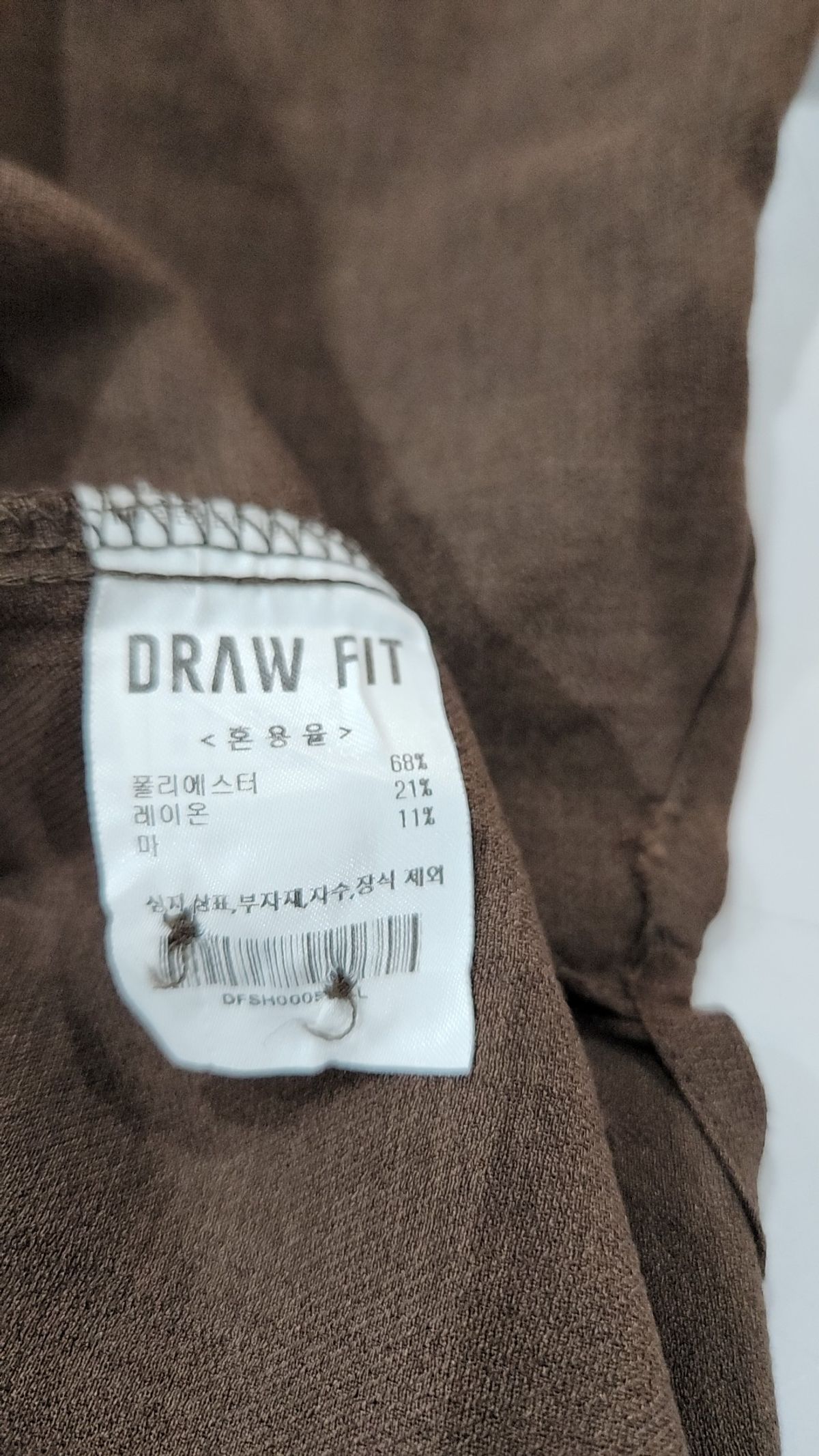 드로우핏(DRAW FIT) 캐주얼 셔츠 XL