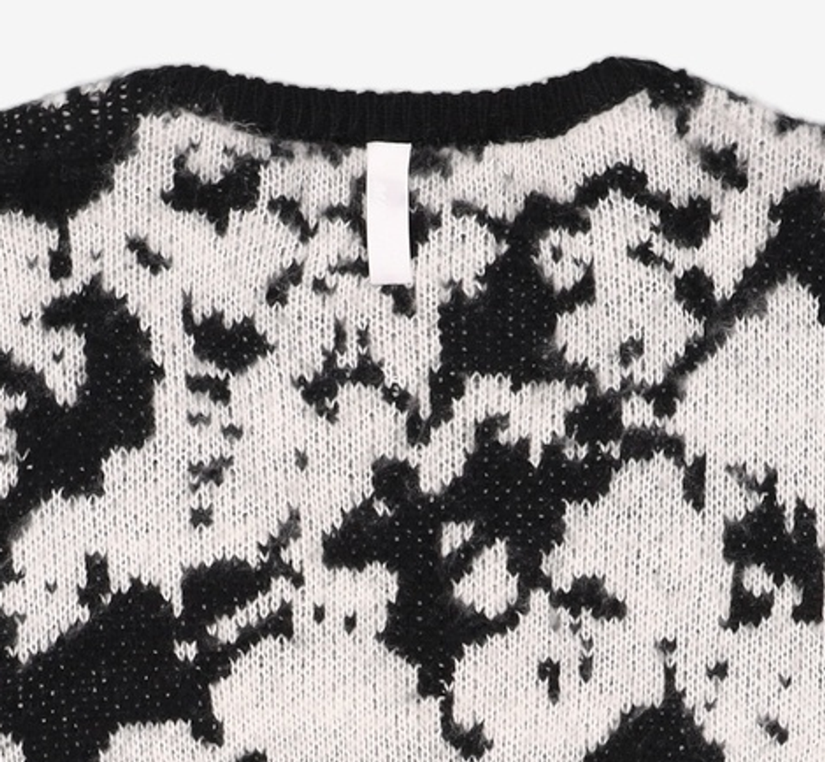 노매뉴얼(NOMANUAL) PPS HAIRY CARDIGAN - BLACK M