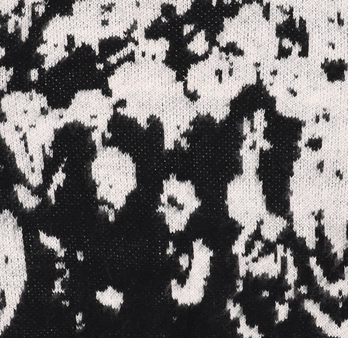 노매뉴얼(NOMANUAL) PPS HAIRY CARDIGAN - BLACK M