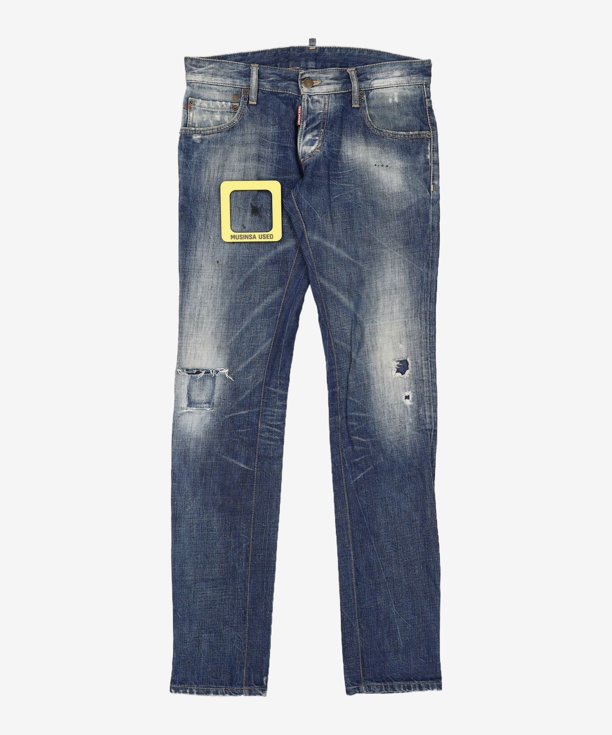 디스퀘어드2(DSQUARED2) 청/데님 팬츠 46