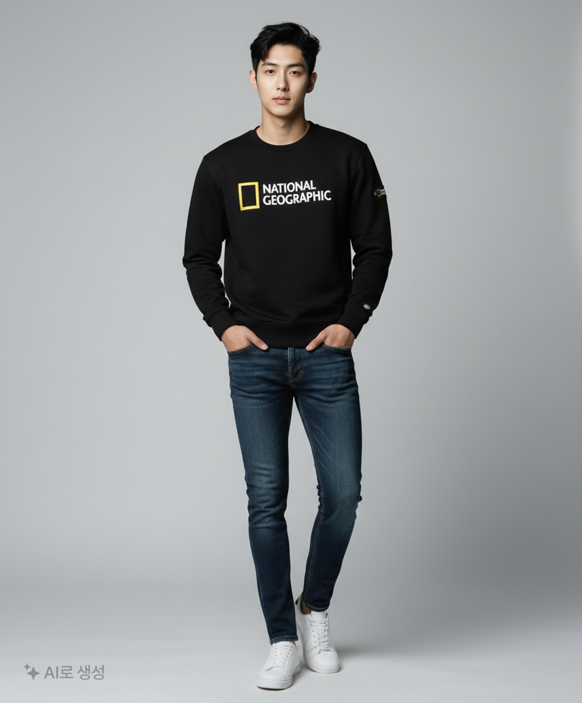 내셔널지오그래픽(NATIONALGEOGRAPHIC) 맨투맨/스웨트셔츠 L