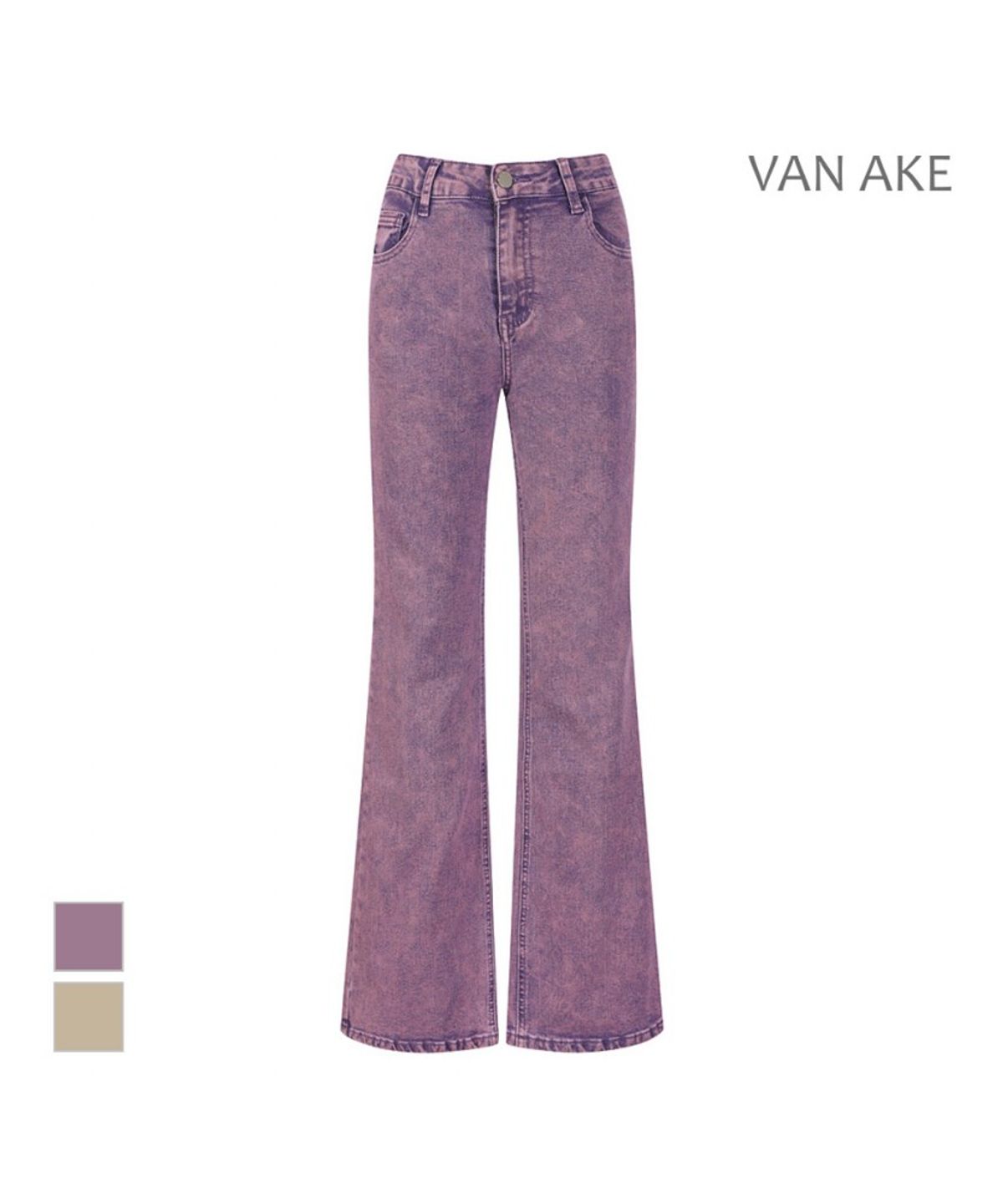 반에이크(VANAKE) 부츠컷데님팬츠_VB49DLMD01Z