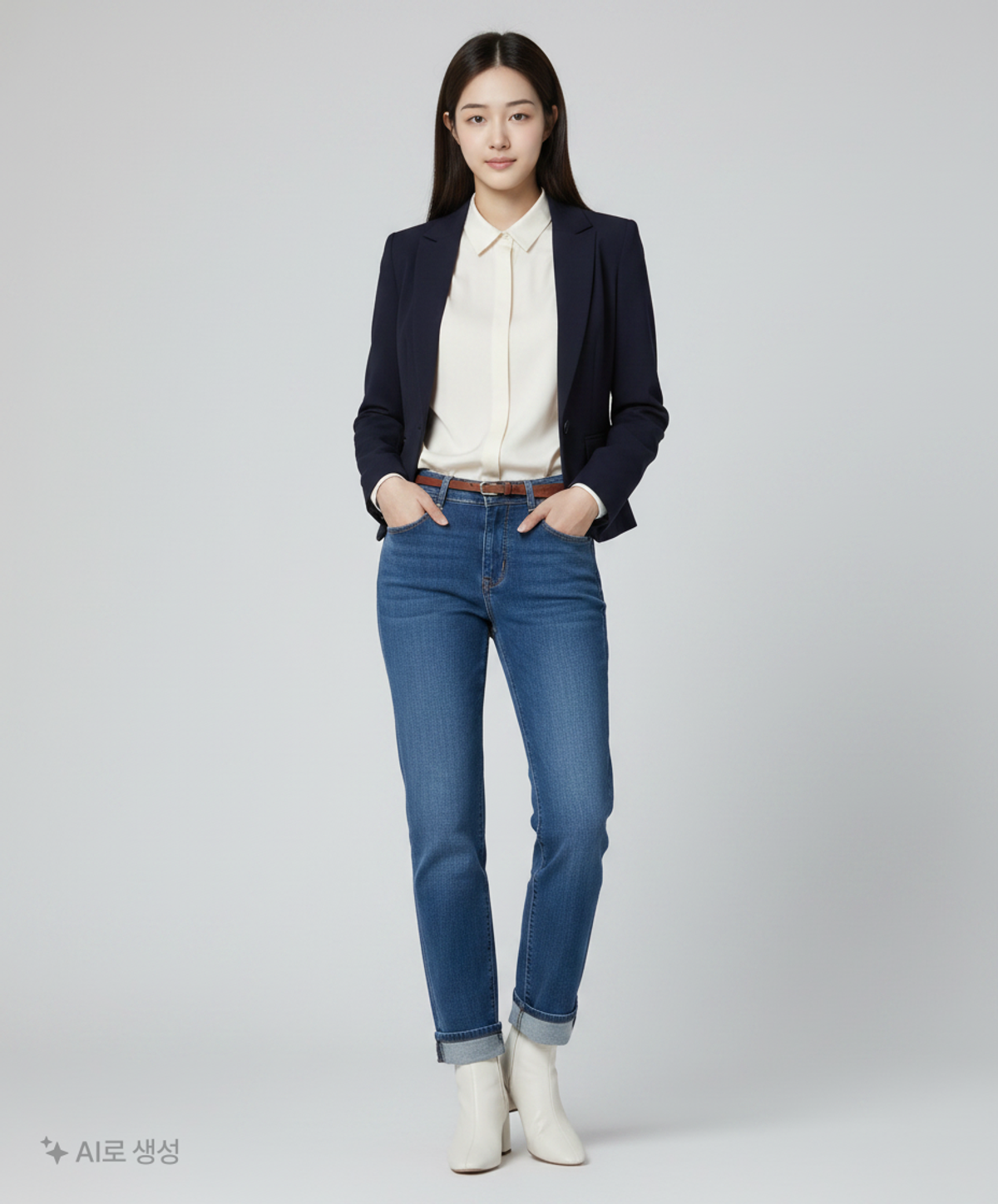 더엣지(THEATG) 청/데님 팬츠 25