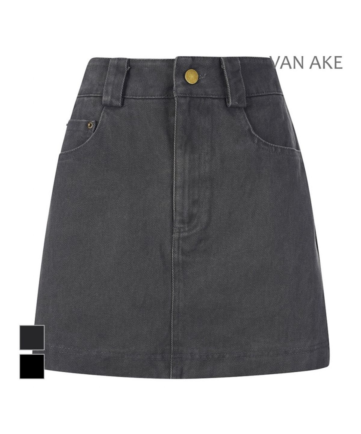 반에이크(VANAKE) 면 미니스커트_VB4XSKUG01Z