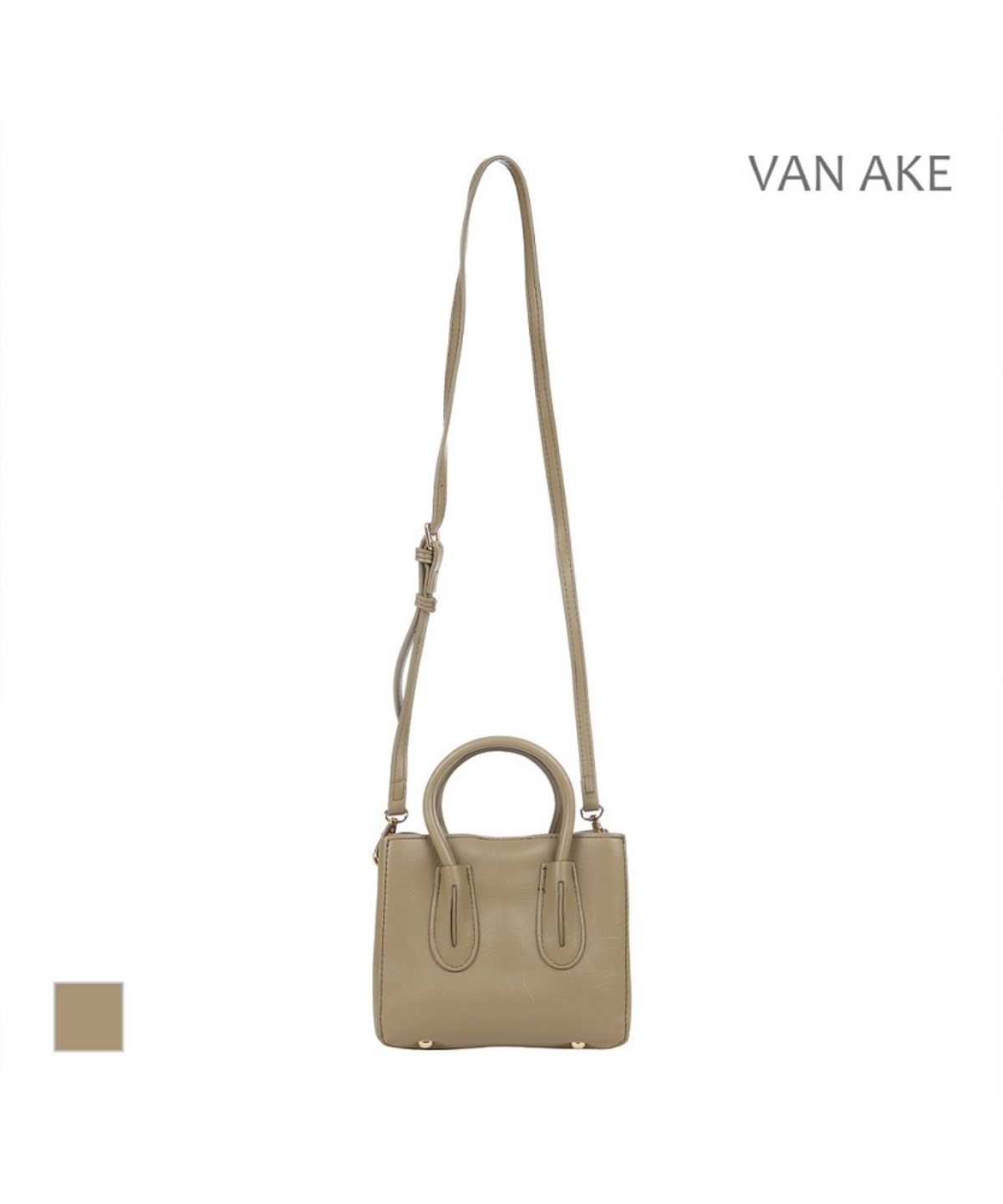 반에이크(VANAKE) 스퀘어 포인트 토트백_VB3YAHMG01A