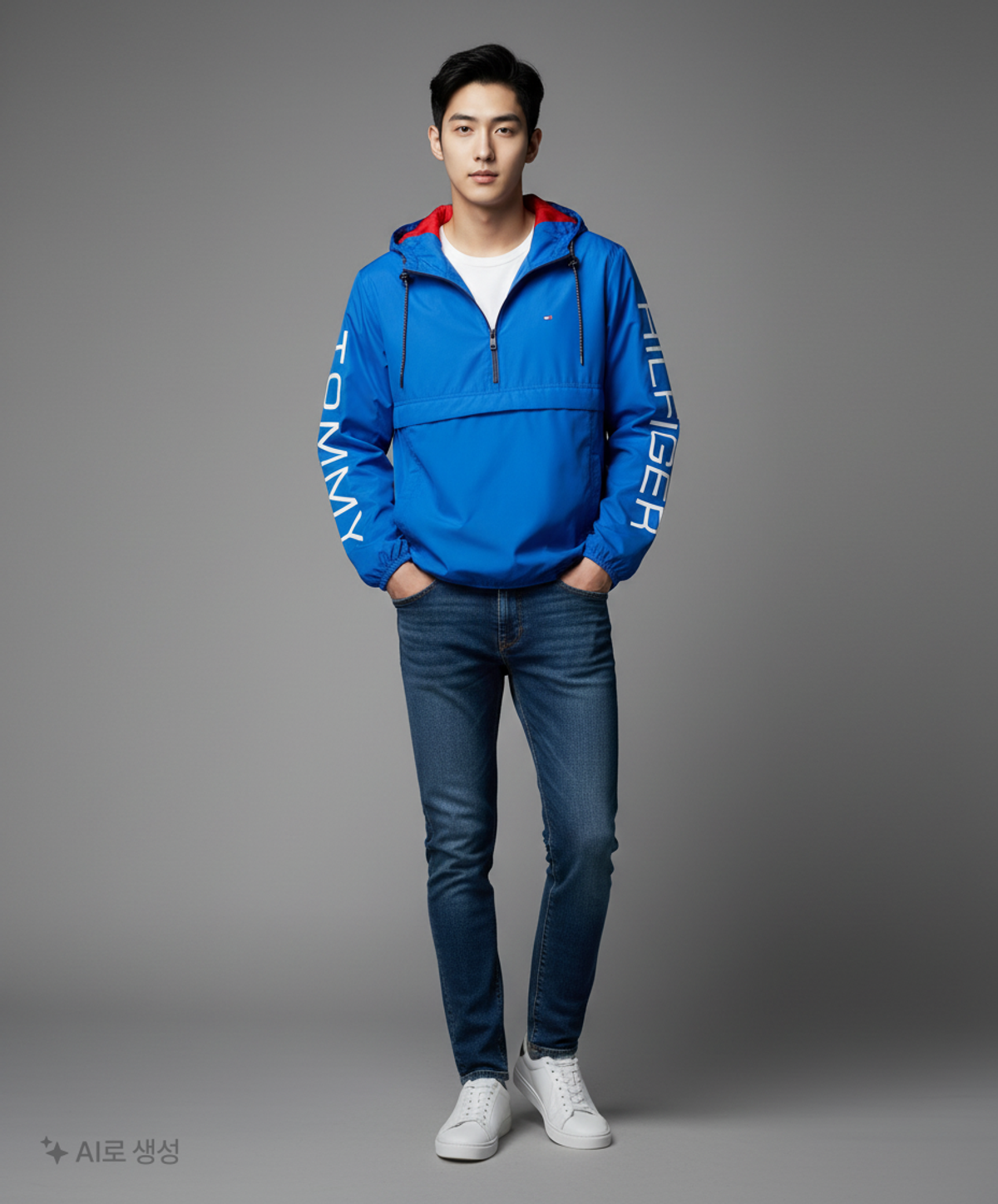 타미힐피거(TOMMY HILFIGER) 나일론/코치 재킷 M